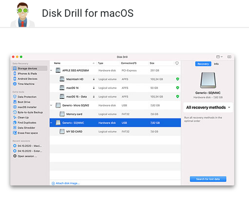 sd card recovery tool mac