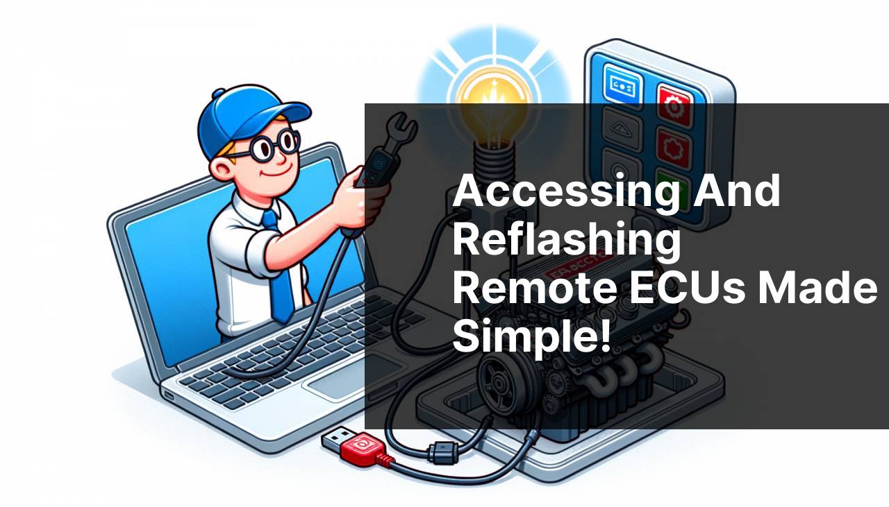 Accessing and Reflashing Remote ECUs Made Simple!