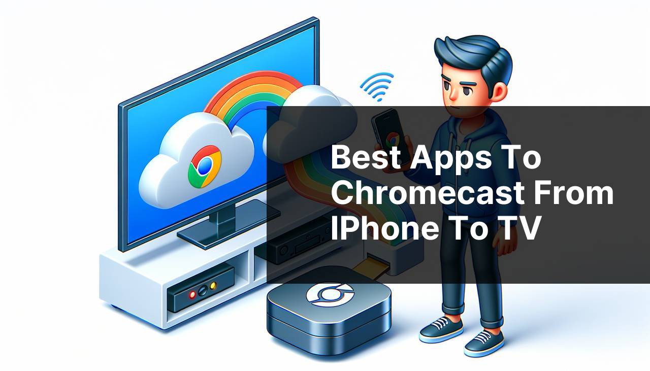 Best Apps to Chromecast From iPhone to TV