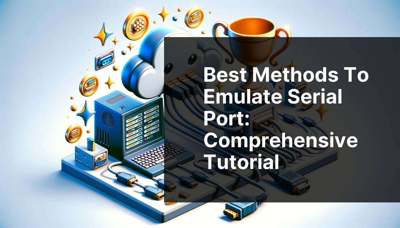 Best Methods to Emulate Serial Port: Comprehensive Tutorial