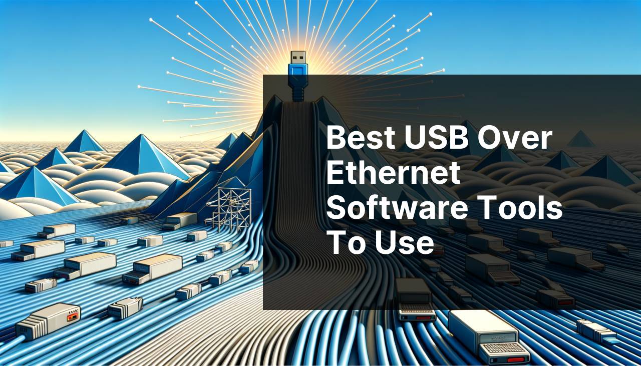 Best USB Over Ethernet Software Tools To Use