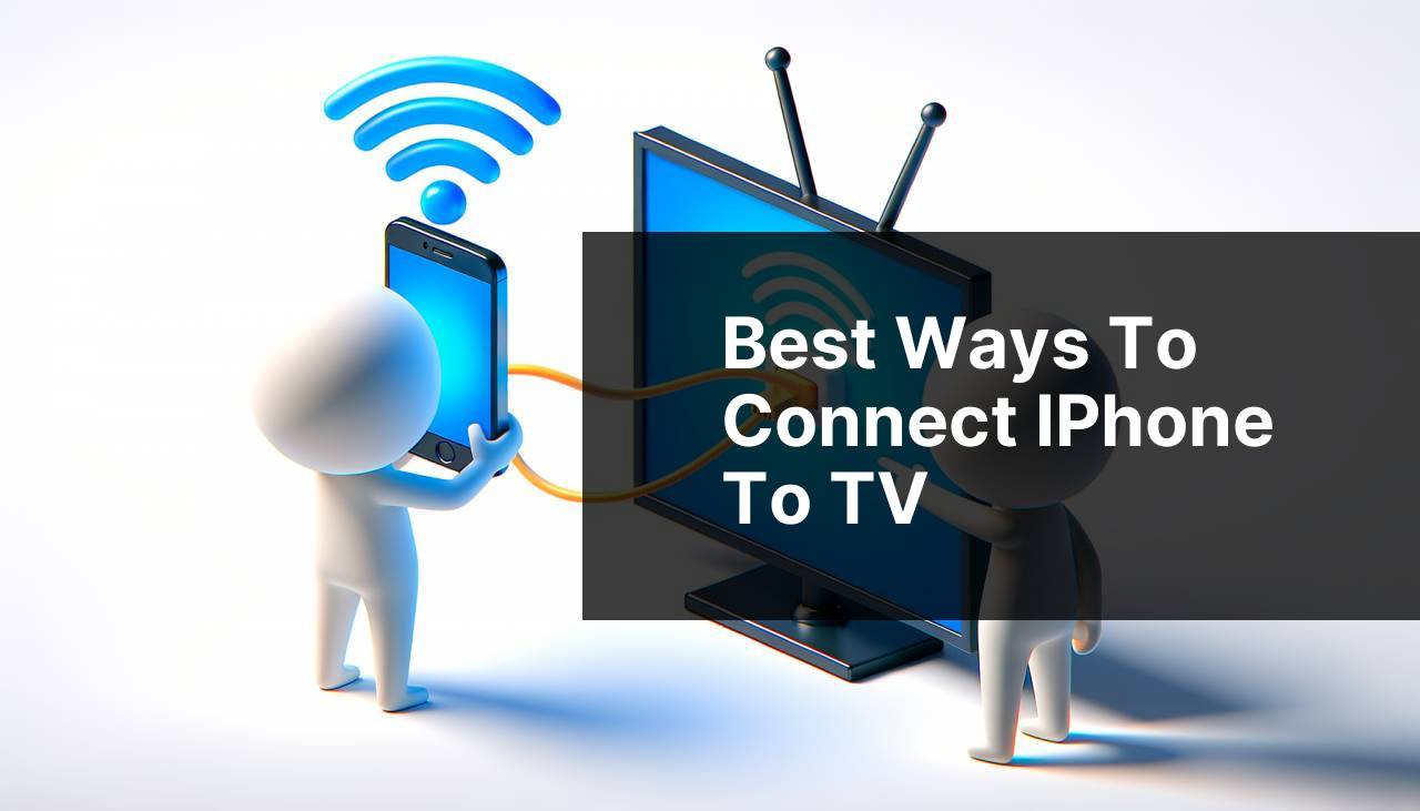 Best Ways to Connect iPhone to TV