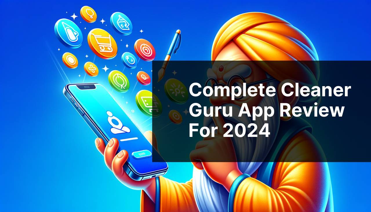 Complete Cleaner Guru App Review for 2024