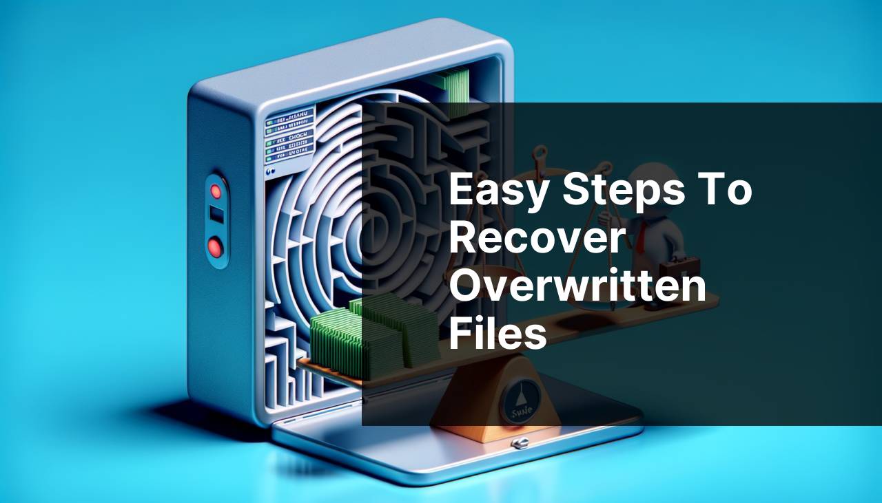 Easy Steps to Recover Overwritten Files