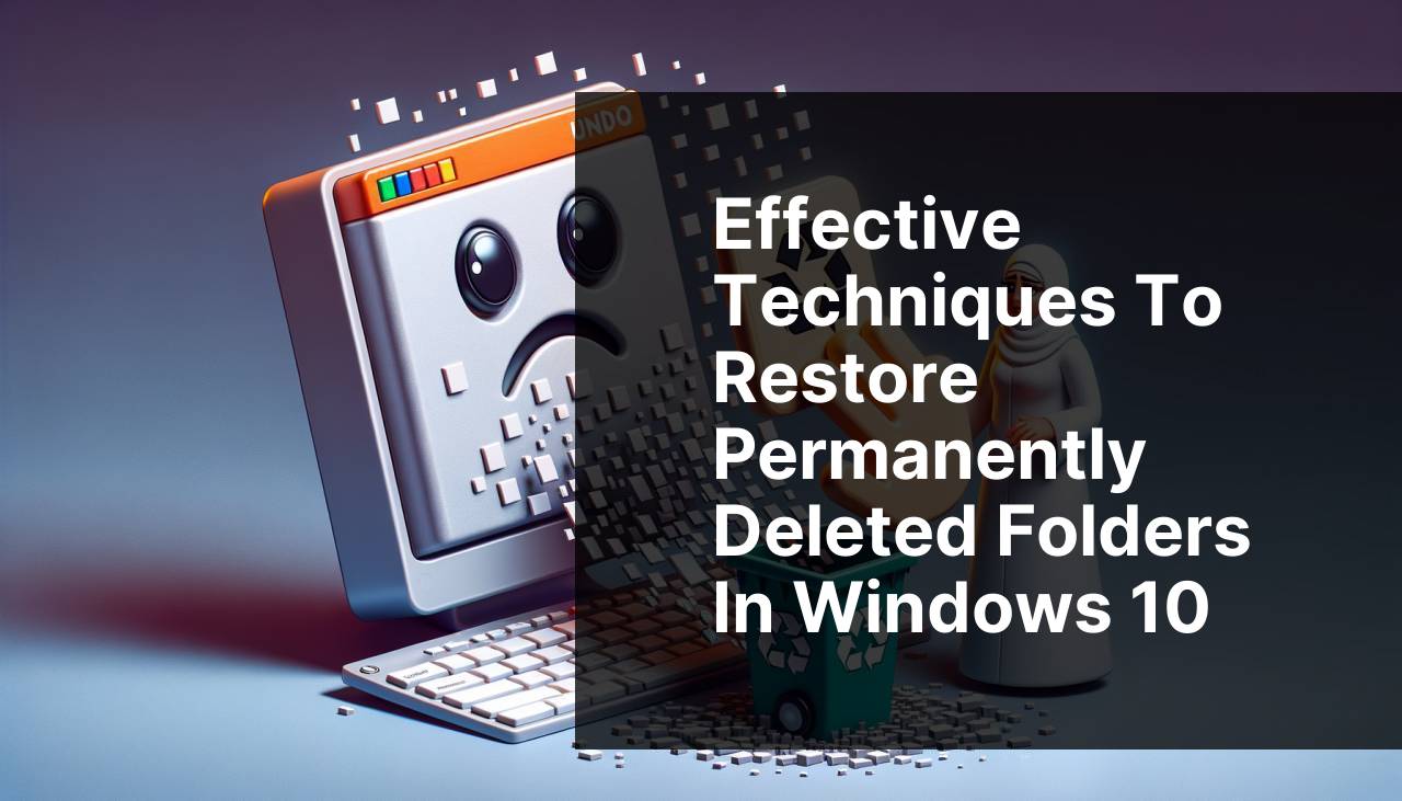 Effective Techniques to Restore Permanently Deleted Folders in Windows 10