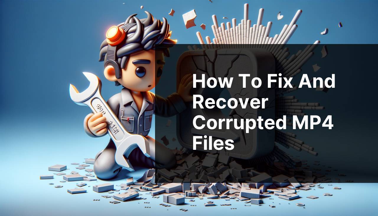 How to Fix and Recover Corrupted MP4 Files