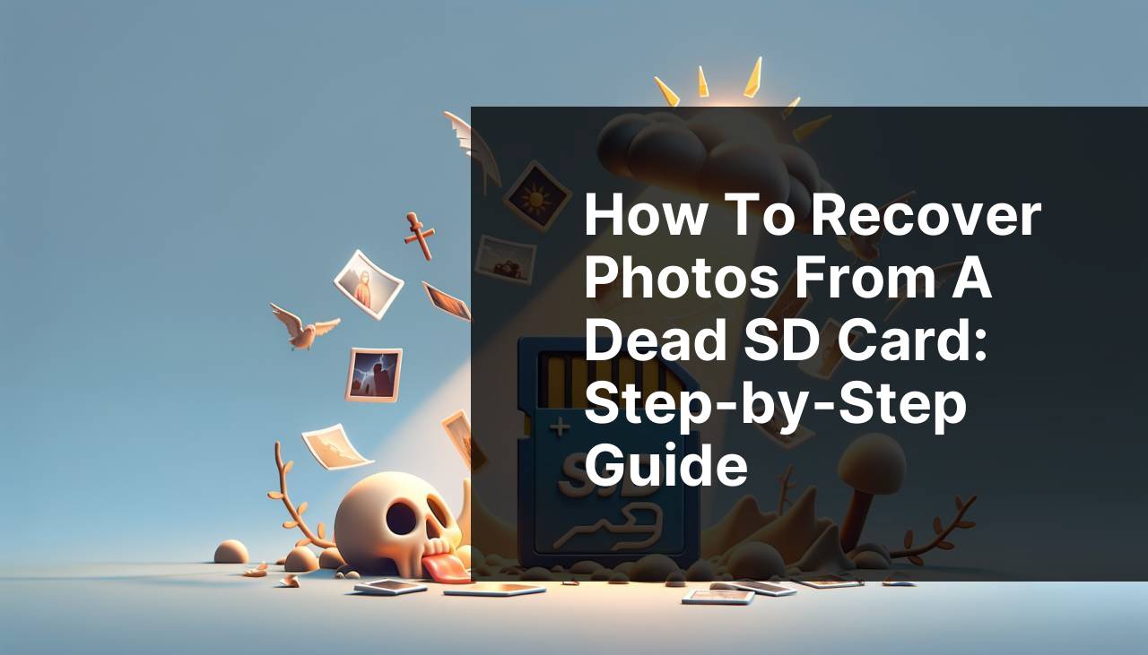 How to Recover Photos from a Dead SD Card: Step-by-Step Guide