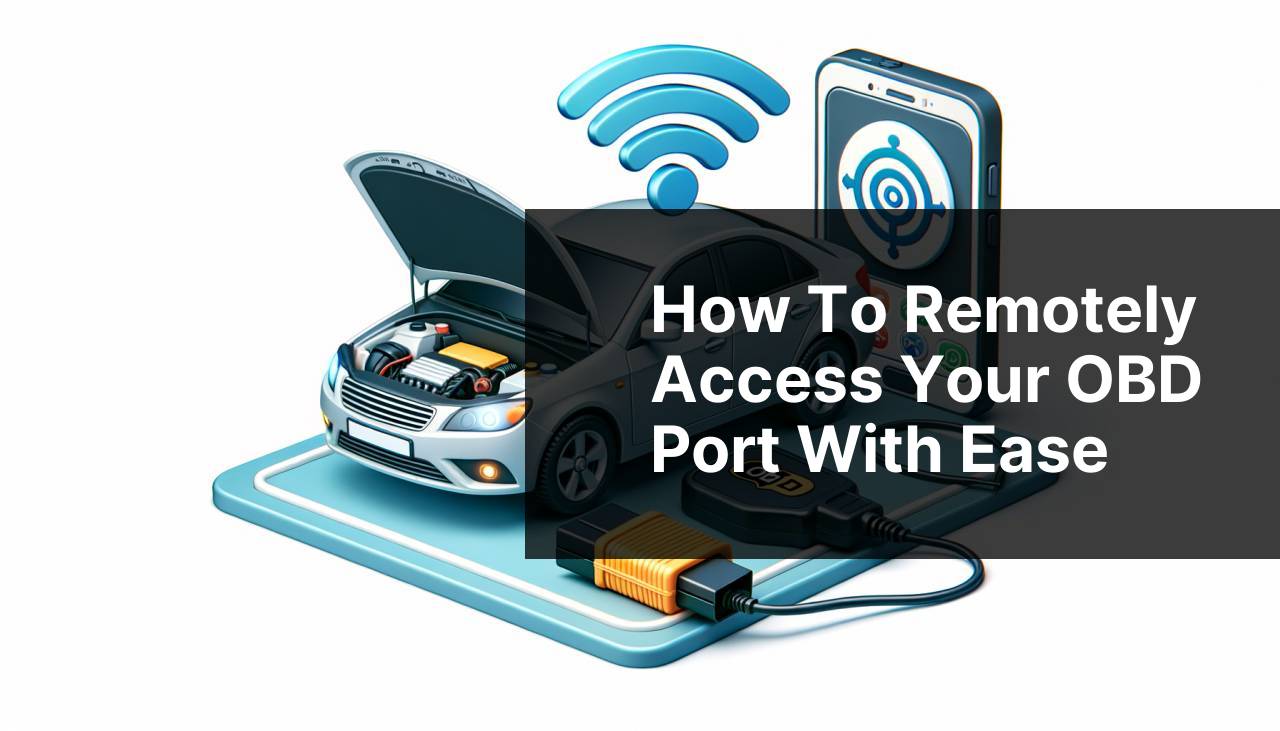 How to Remotely Access Your OBD Port with Ease