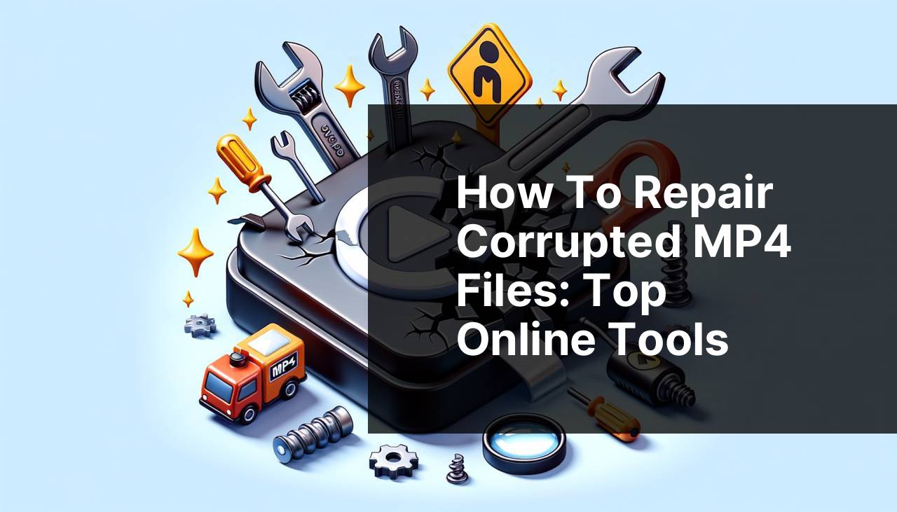 How to Repair Corrupted MP4 Files: Top Online Tools