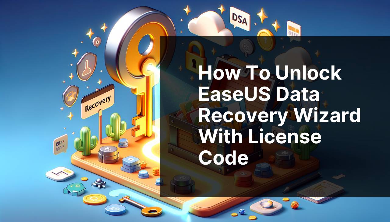 How to unlock EaseUS Data Recovery Wizard with License Code