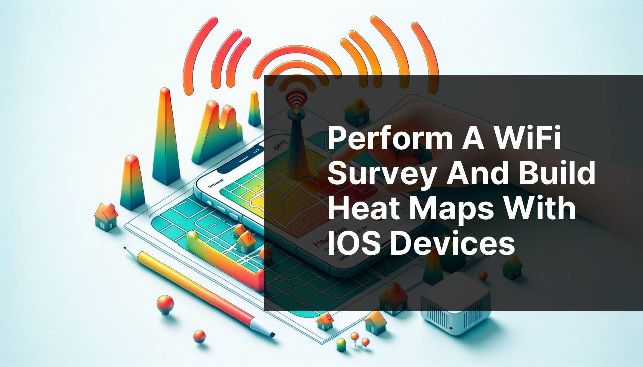 Perform a WiFi Survey and Build Heat Maps with iOS Devices