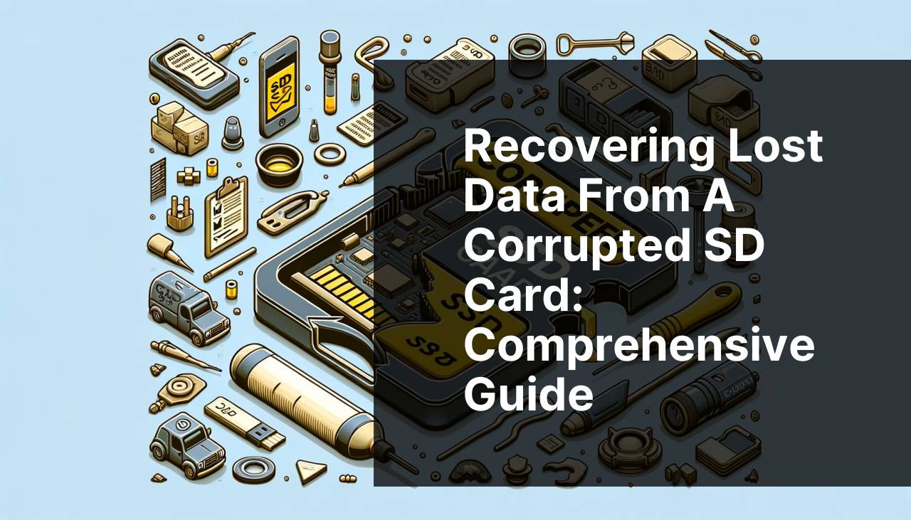 Recovering Lost Data from a Corrupted SD Card: Comprehensive Guide