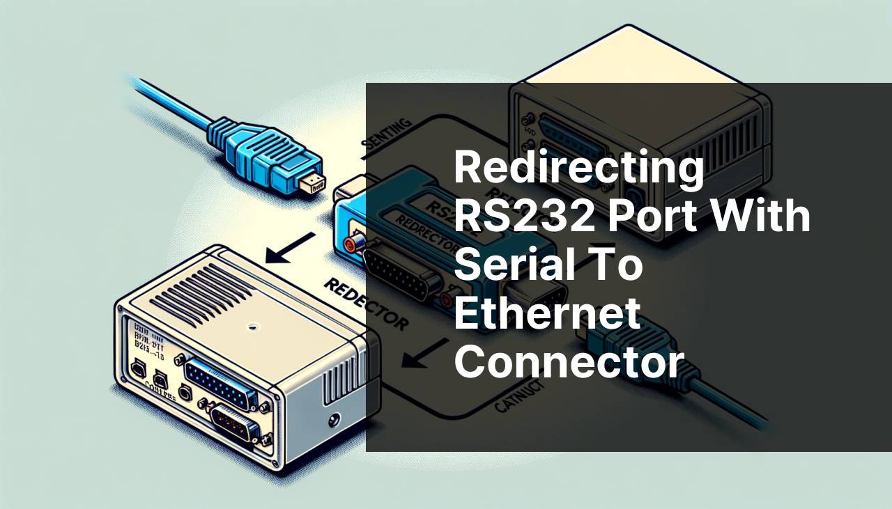 Redirecting RS232 Port with Serial to Ethernet Connector