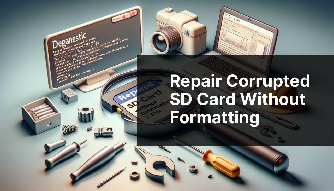 Repair Corrupted SD Card Without Formatting