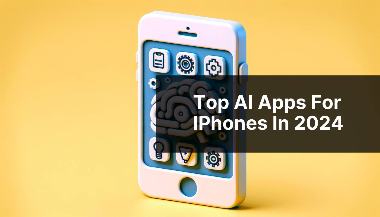 Top AI Apps for iPhones in 2024