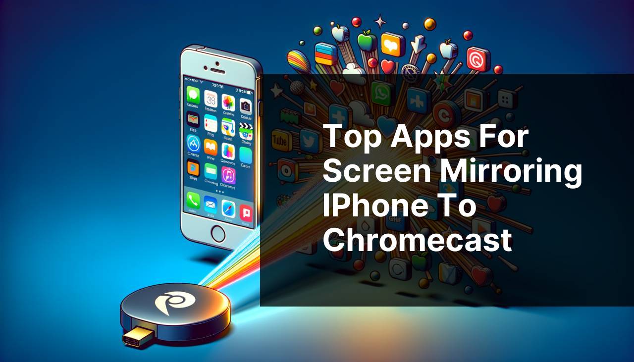 Top Apps for Screen Mirroring iPhone to Chromecast