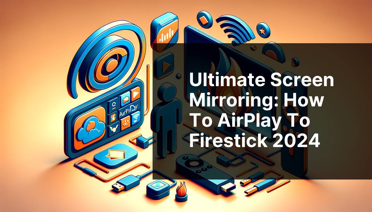 Ultimate Screen Mirroring: How to AirPlay to Firestick 2024