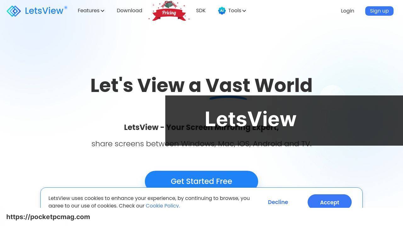 https://letsview.com/ screenshot