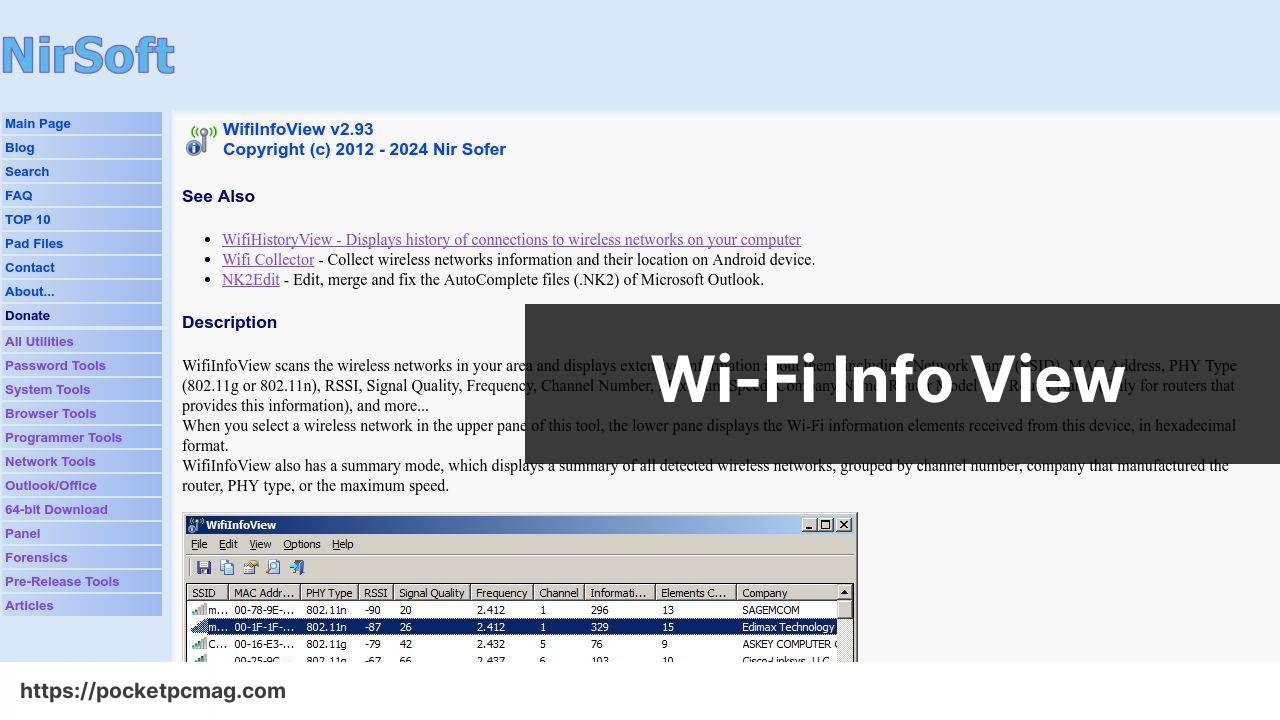 https://www.nirsoft.net/utils/wifi_information_view.html screenshot